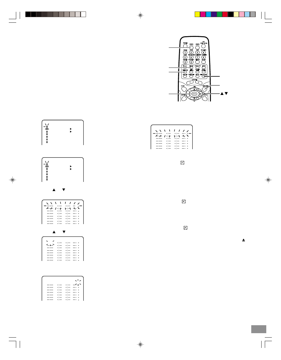 Timer recording | Sanyo DWM-3500 User Manual | Page 35 / 68