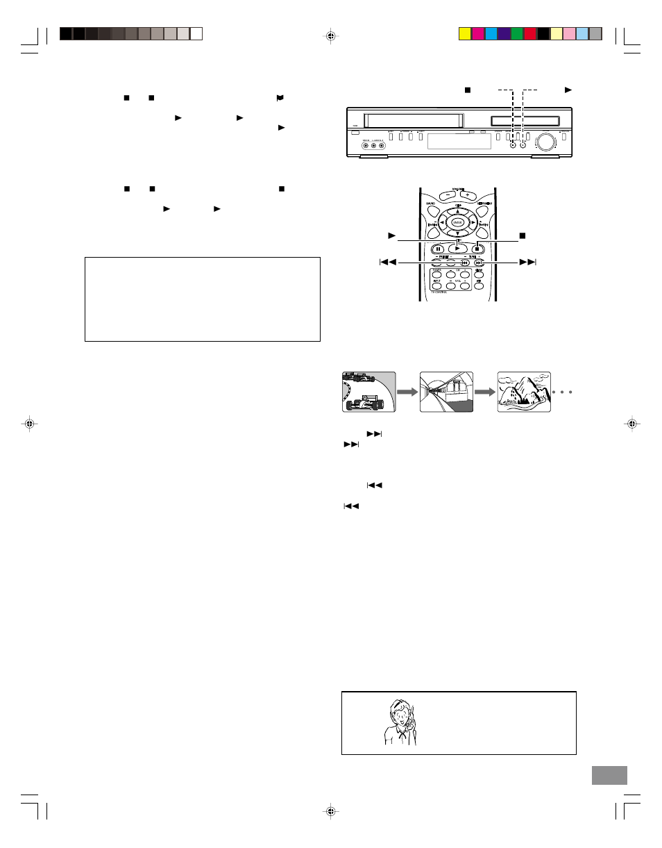 Chapter (track) skip stopping playback | Sanyo DWM-3500 User Manual | Page 41 / 68