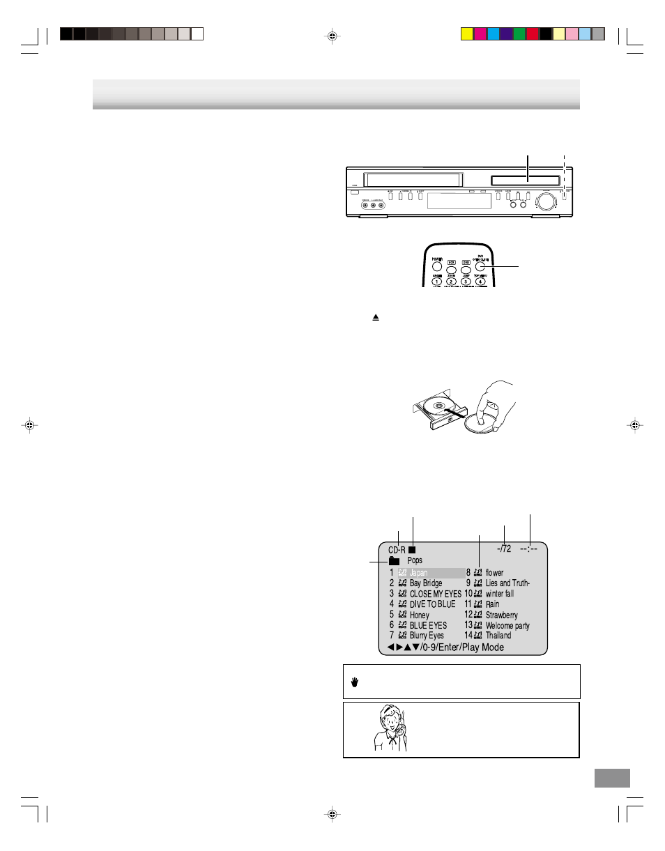 Mp3/wma cd operation, Before starting, Mp3/wma cd playback | Sanyo DWM-3500 User Manual | Page 51 / 68