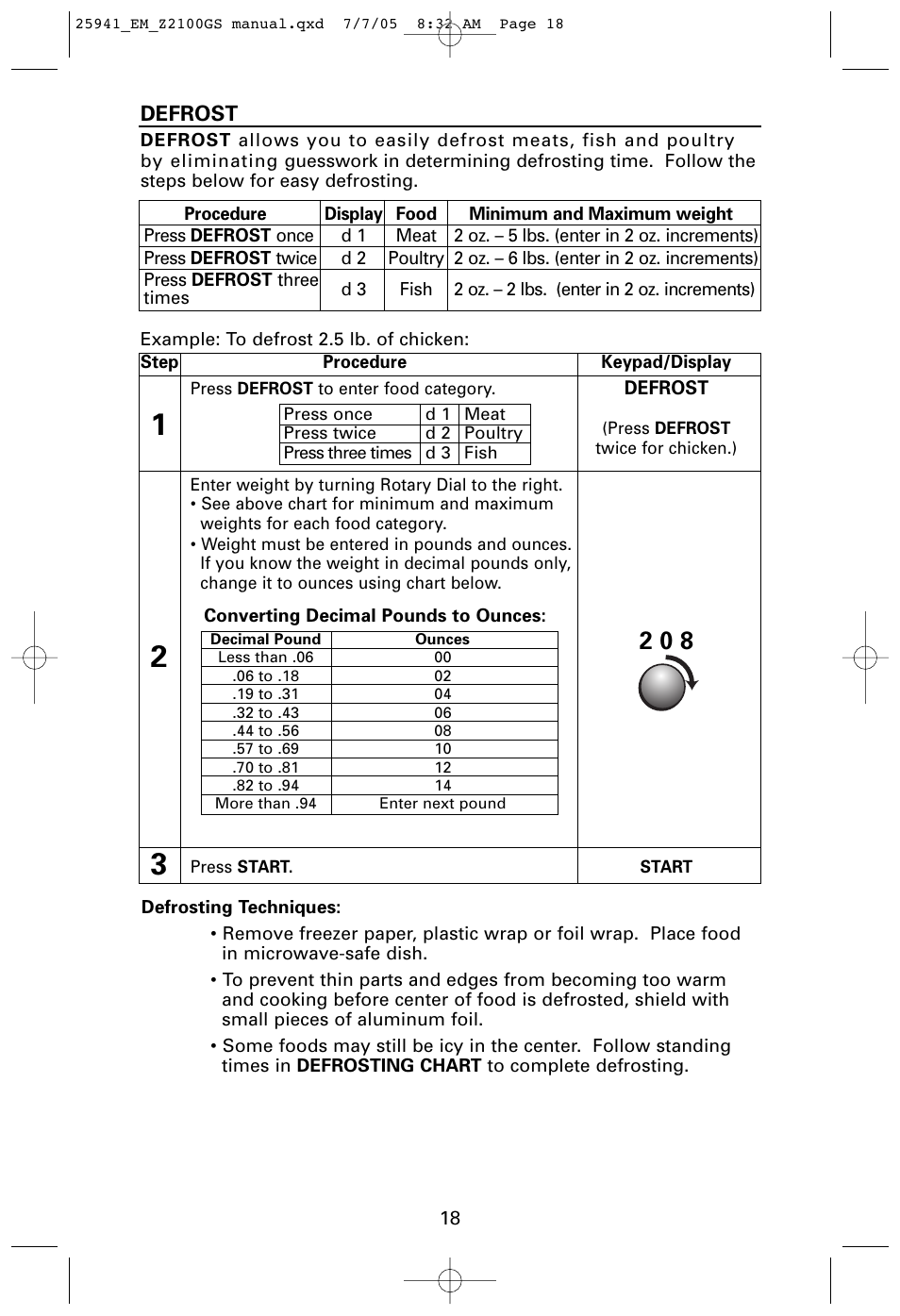 Sanyo EM-Z2100GS User Manual | Page 18 / 40