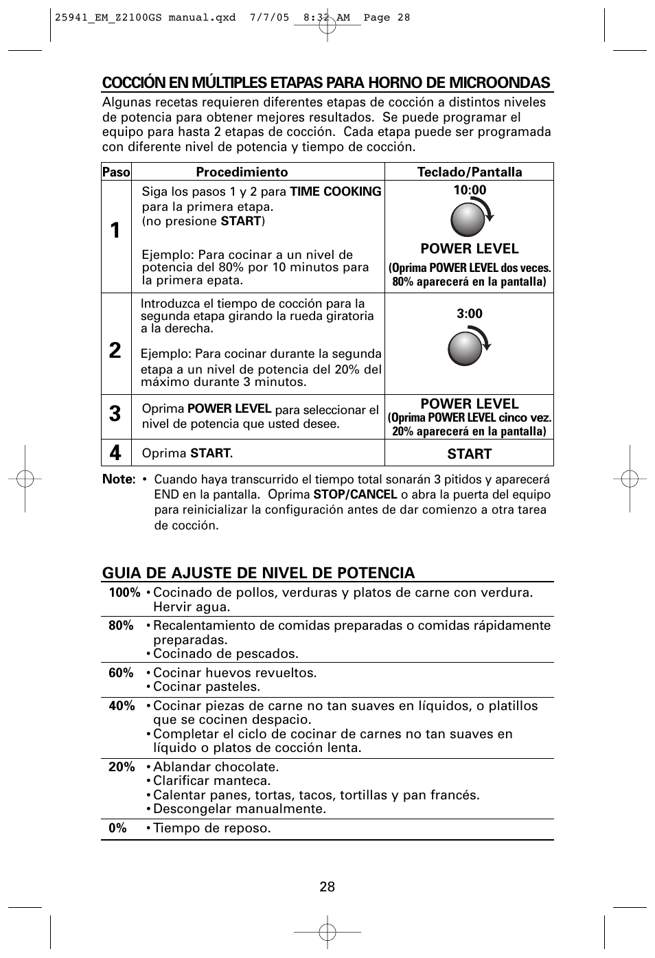 Sanyo EM-Z2100GS User Manual | Page 28 / 40