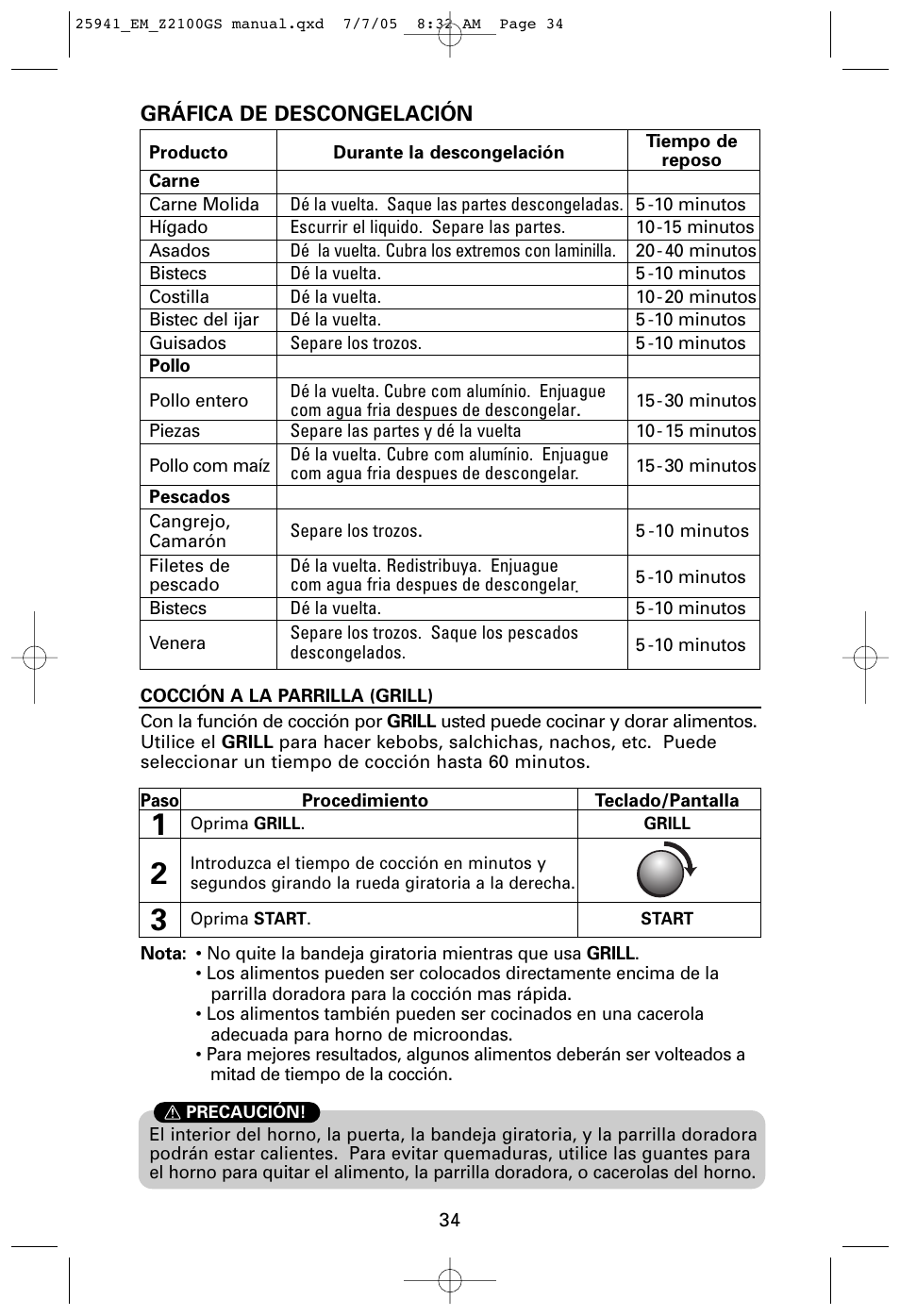 Sanyo EM-Z2100GS User Manual | Page 34 / 40