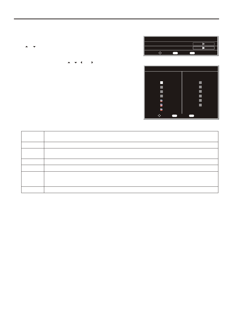 Setting parental control, Canadian english rating setup, Continued) | Sanyo AVL-261 User Manual | Page 28 / 44