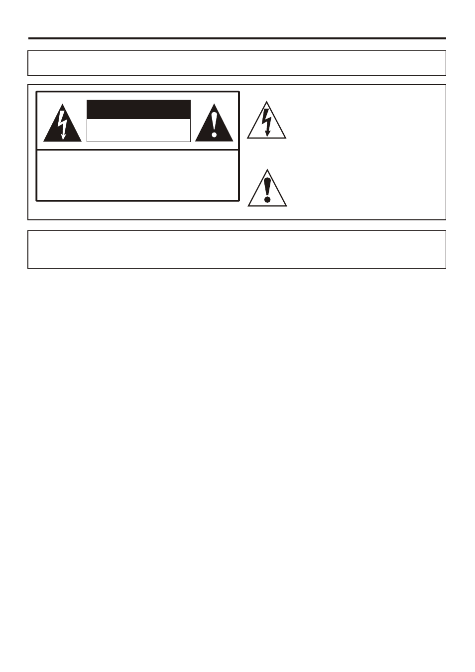 Fcc statement, Important information, Caution | Sanyo AVL-261 User Manual | Page 3 / 44