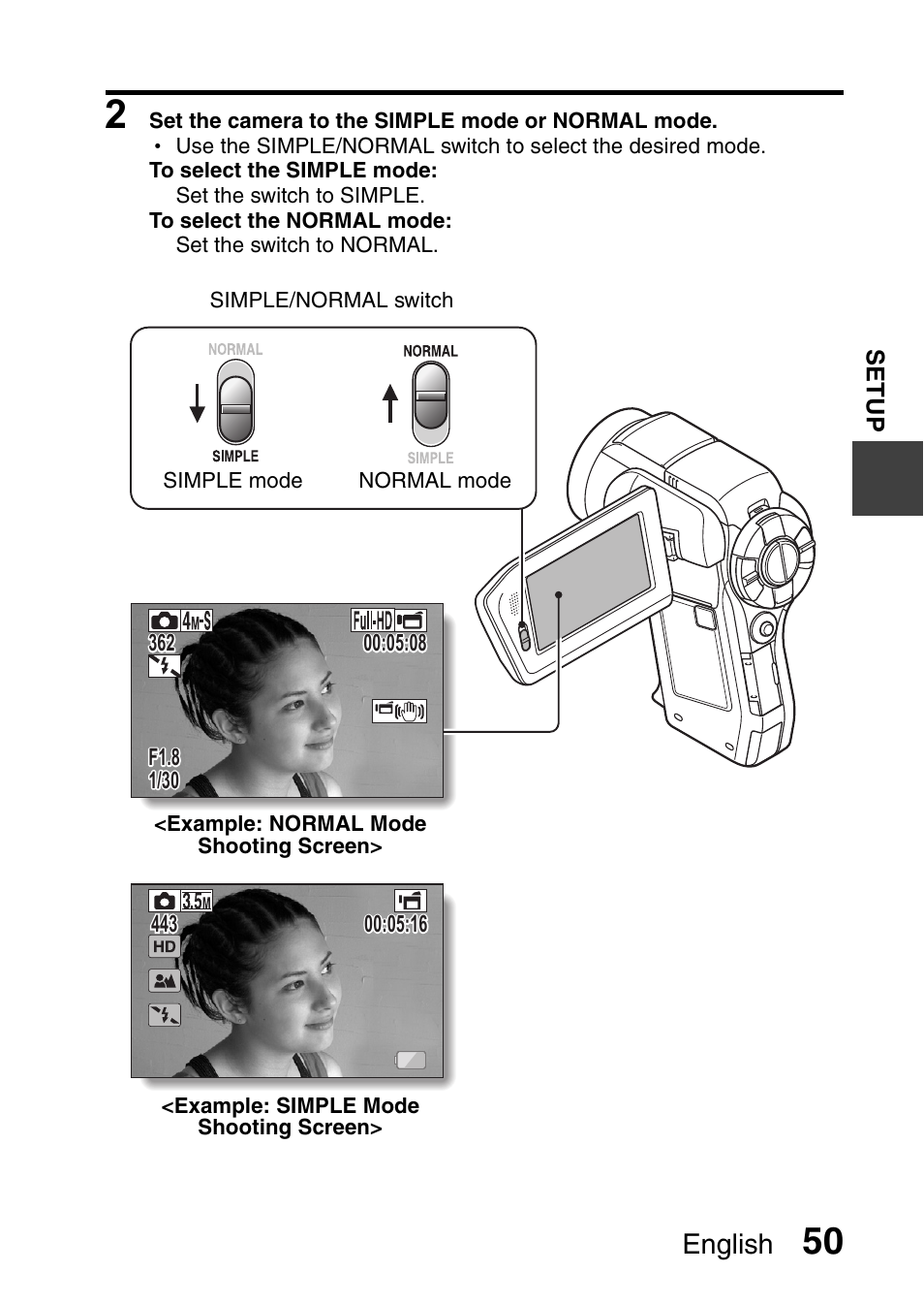 English | Sanyo VPC-HD1010GX User Manual | Page 69 / 251