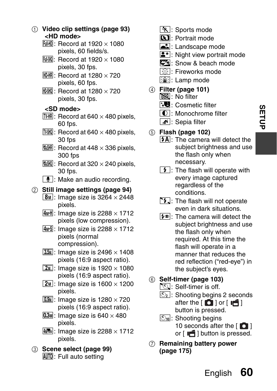 English | Sanyo VPC-HD1010GX User Manual | Page 79 / 251