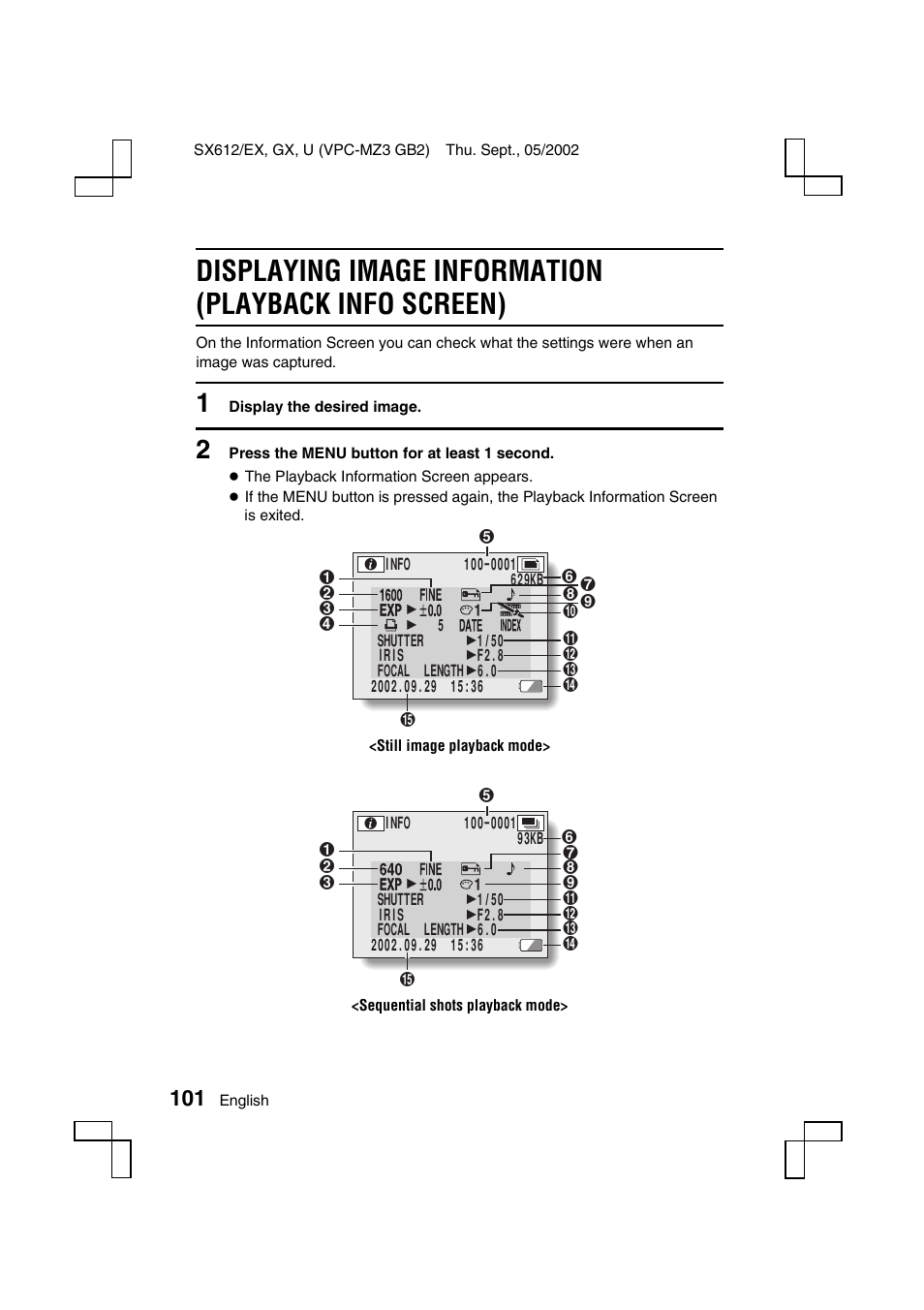 Sanyo VPC-MZ3EX User Manual | Page 104 / 218