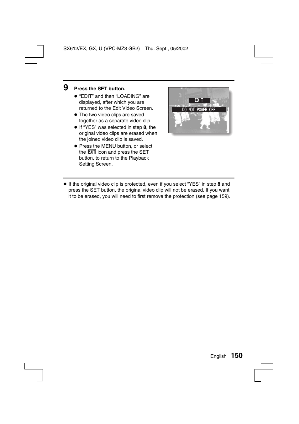 Sanyo VPC-MZ3EX User Manual | Page 153 / 218
