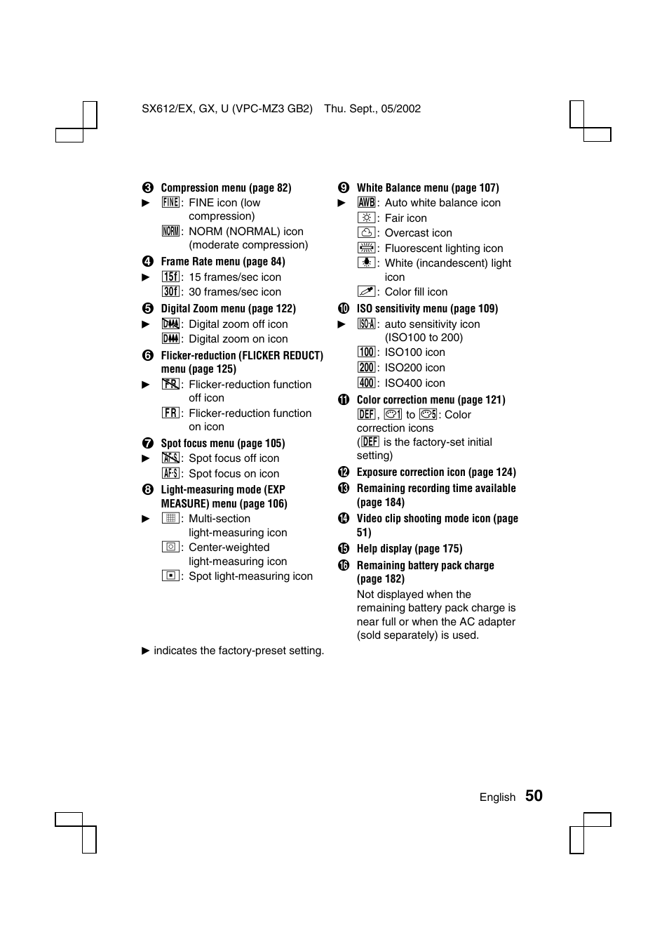 Sanyo VPC-MZ3EX User Manual | Page 53 / 218