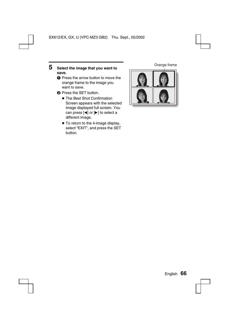 Sanyo VPC-MZ3EX User Manual | Page 69 / 218