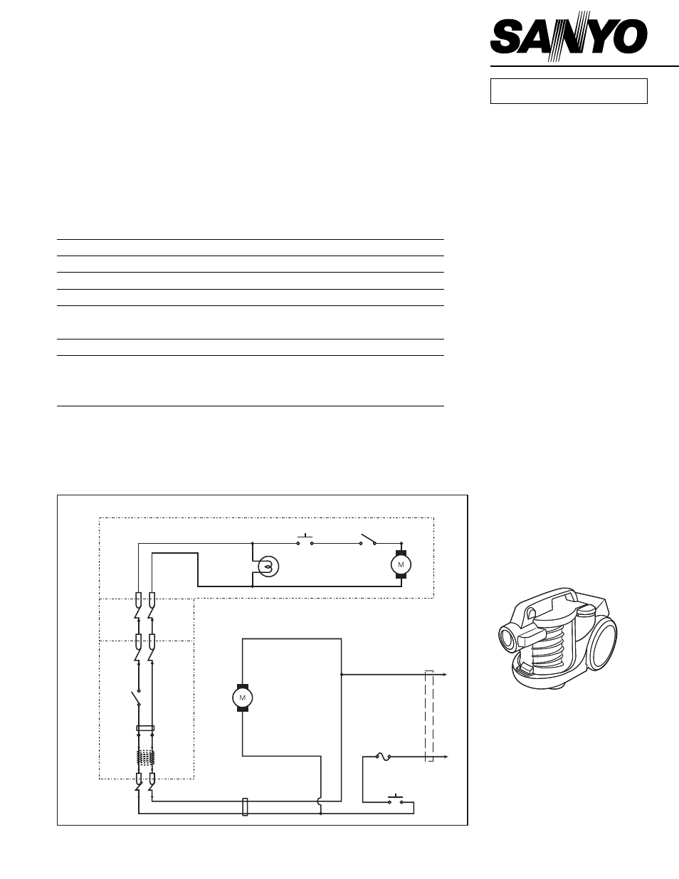 Sanyo SC-X1000P User Manual | 8 pages