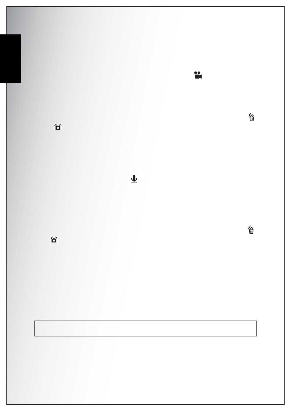 Recording your first video, Recording audio files, Recording voice memos | English | Sanyo Xacti VPC-E870 User Manual | Page 32 / 62