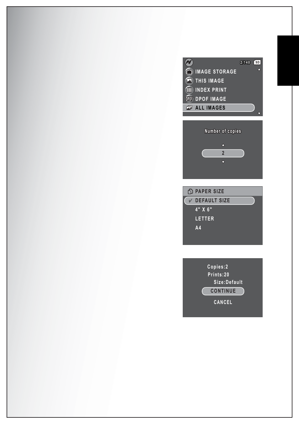 All images, English | Sanyo Xacti VPC-E870 User Manual | Page 57 / 62