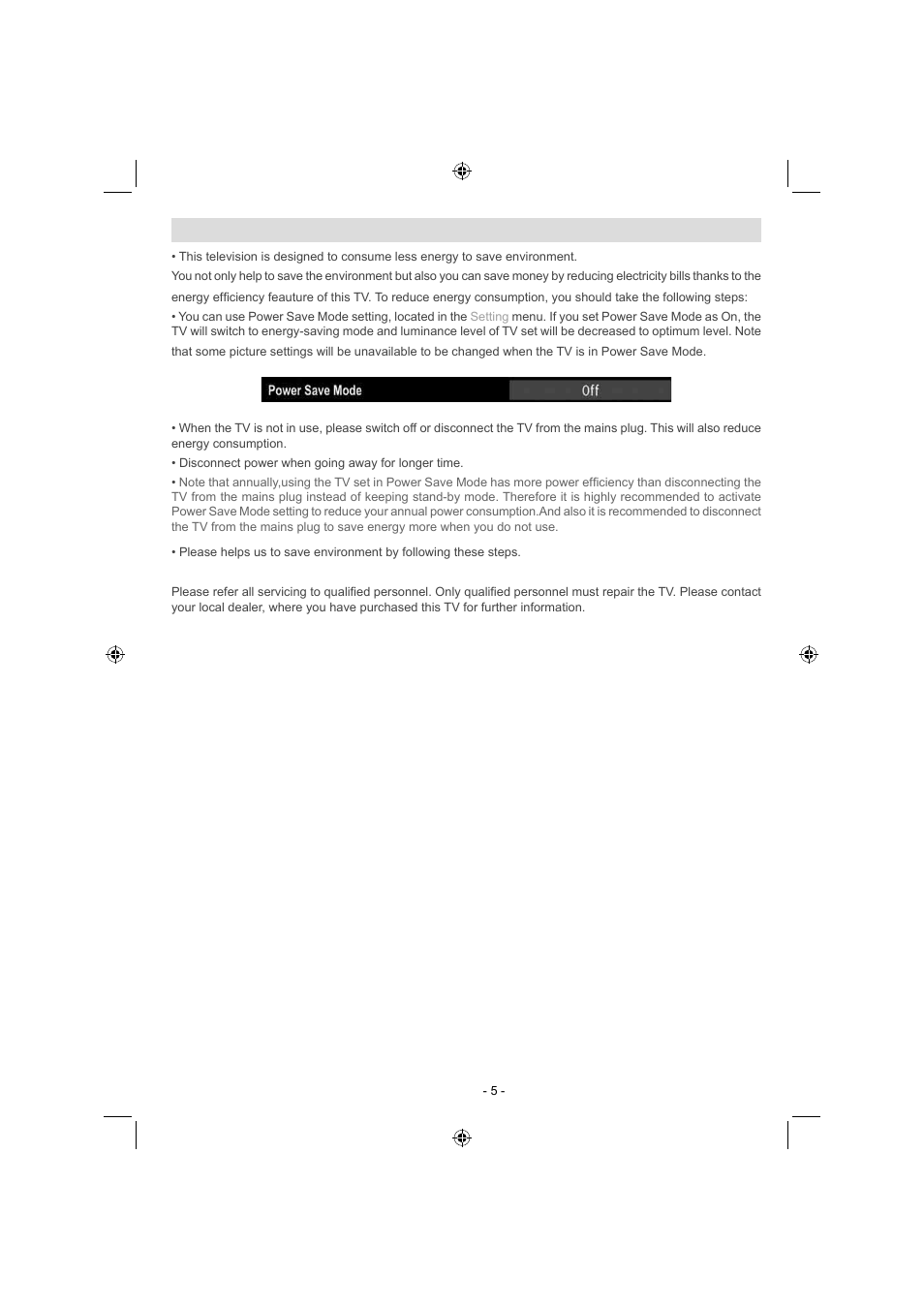 Environmental information | Sanyo CE32LD17E-B User Manual | Page 6 / 34