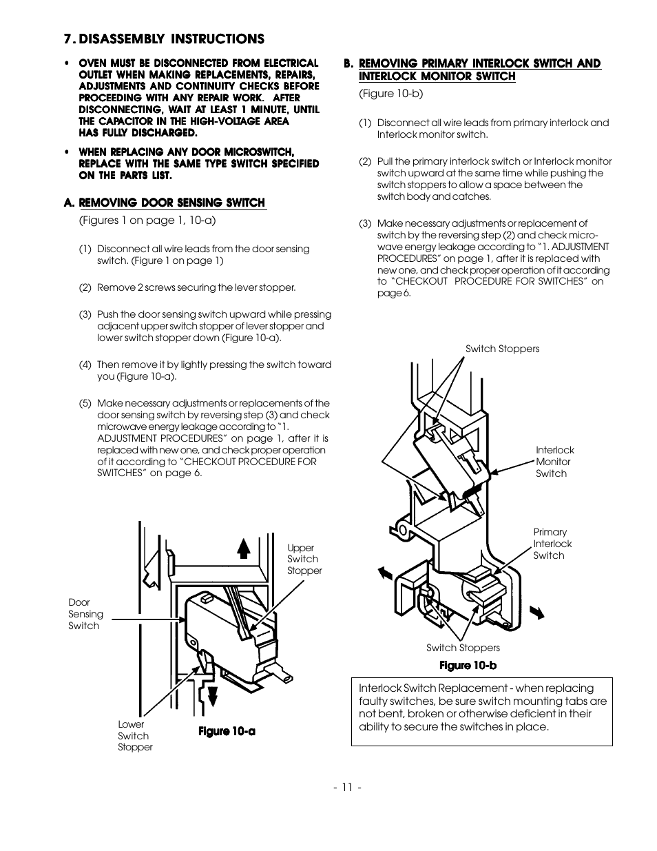 Disassembly | Sanyo EM-F3400SW User Manual | Page 13 / 23