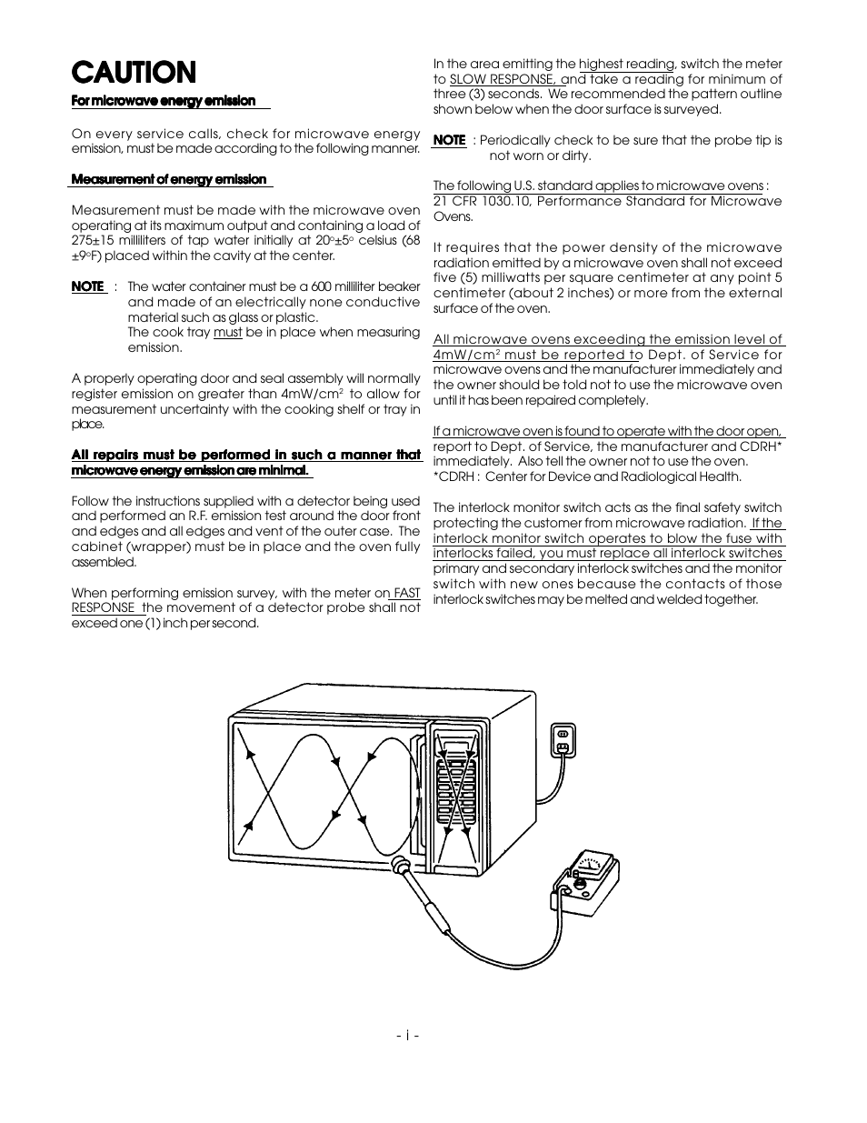 Caution | Sanyo EM-F3400SW User Manual | Page 2 / 23