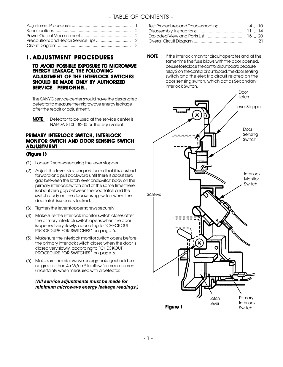 Sanyo EM-F3400SW User Manual | Page 3 / 23