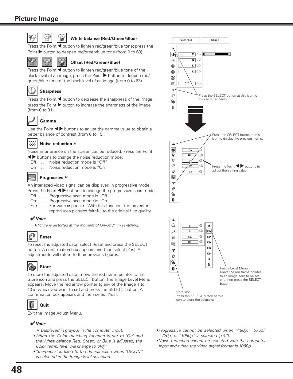 Picture image | Sanyo PDG-DET100L User Manual | Page 48 / 92