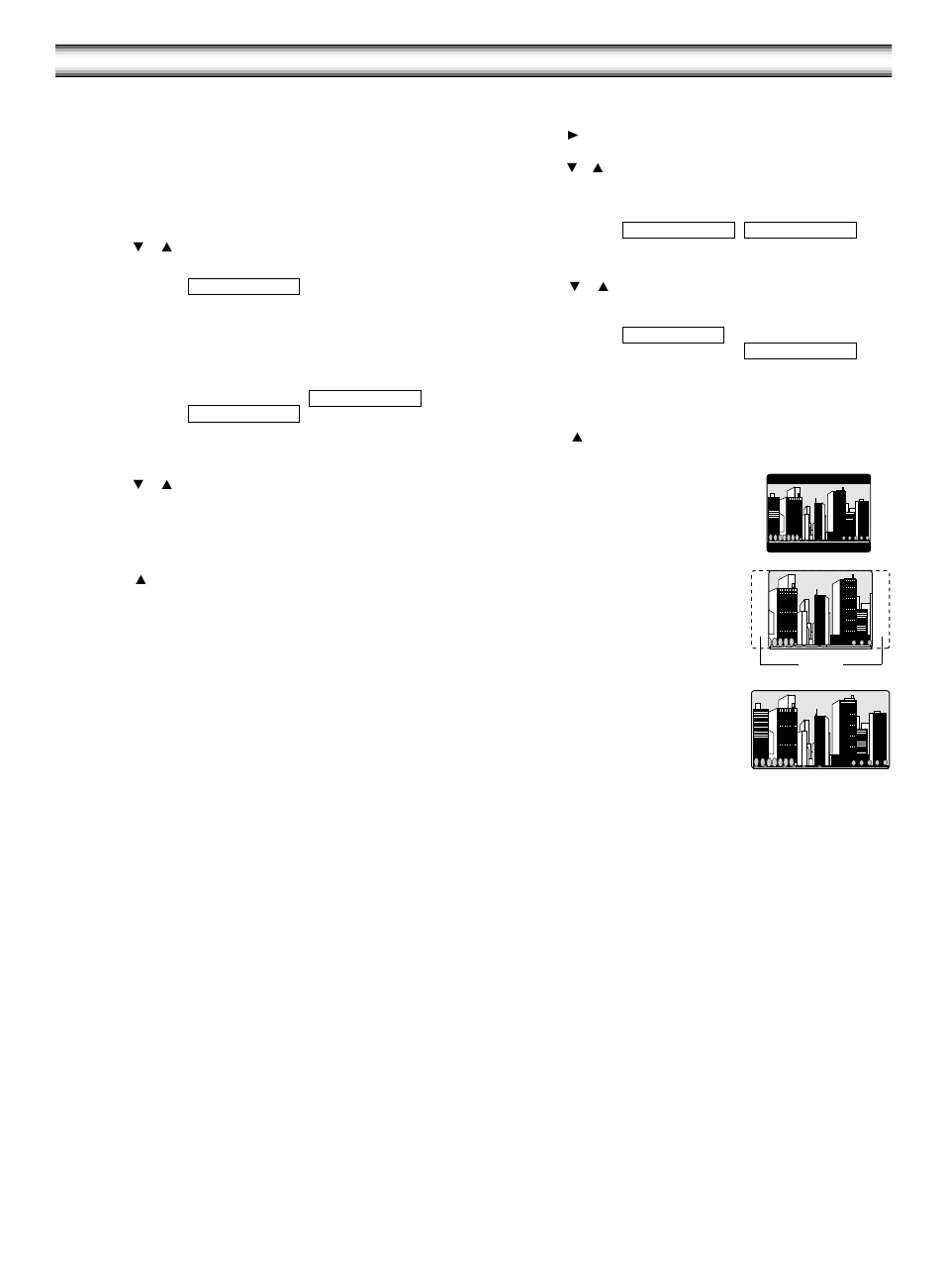 Initial settings, Setting language, Setting display | Sanyo DC-TS750 User Manual | Page 19 / 28