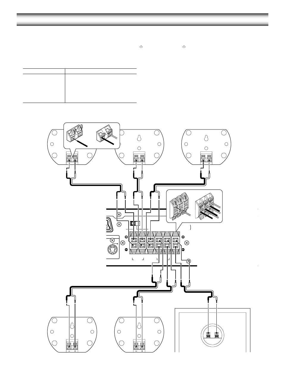 Basic connections, Speaker connections, Jcx-ts750 | Sanyo DC-TS750 User Manual | Page 5 / 28