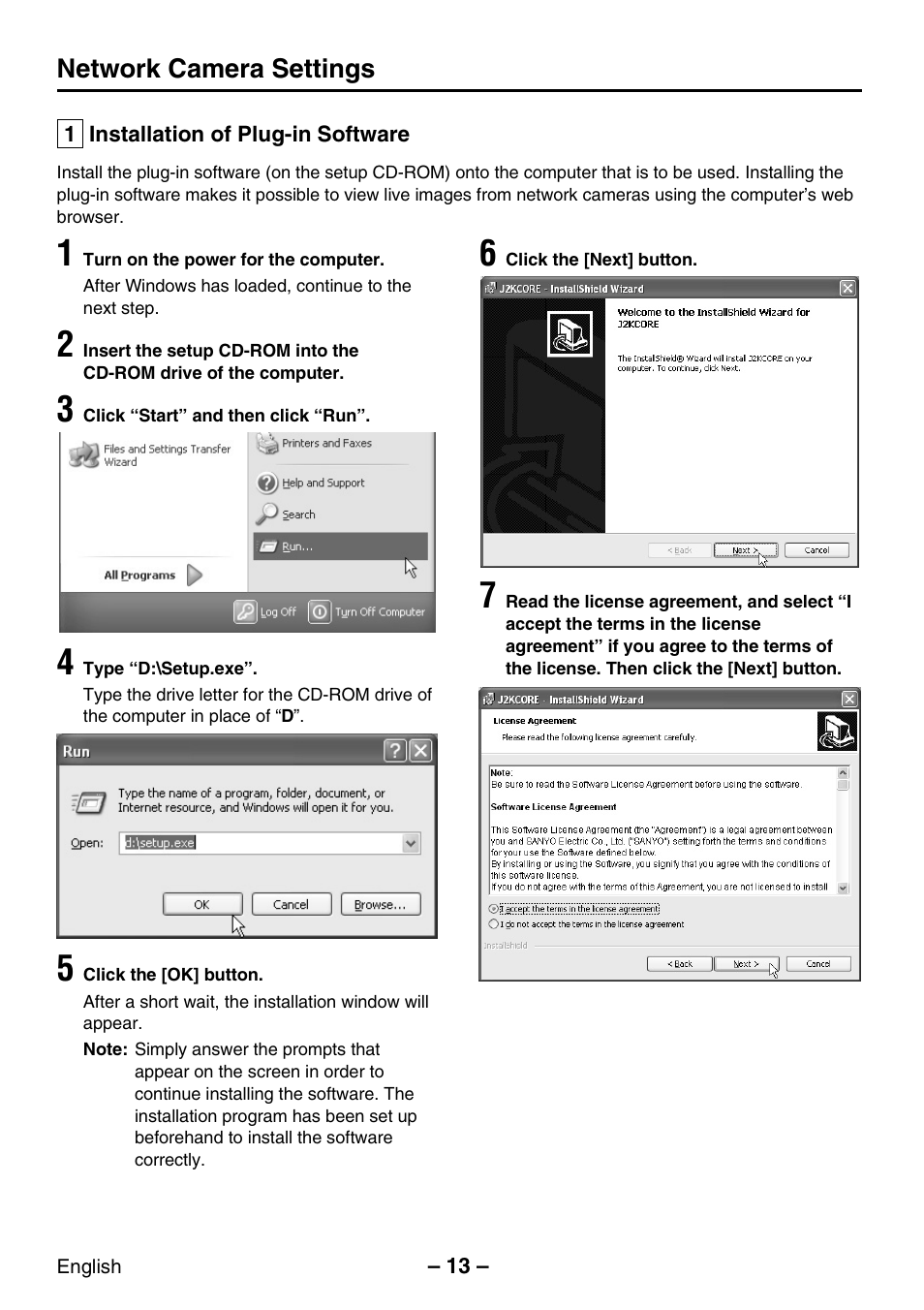 Sanyo VCC-WB2000P User Manual | Page 14 / 52