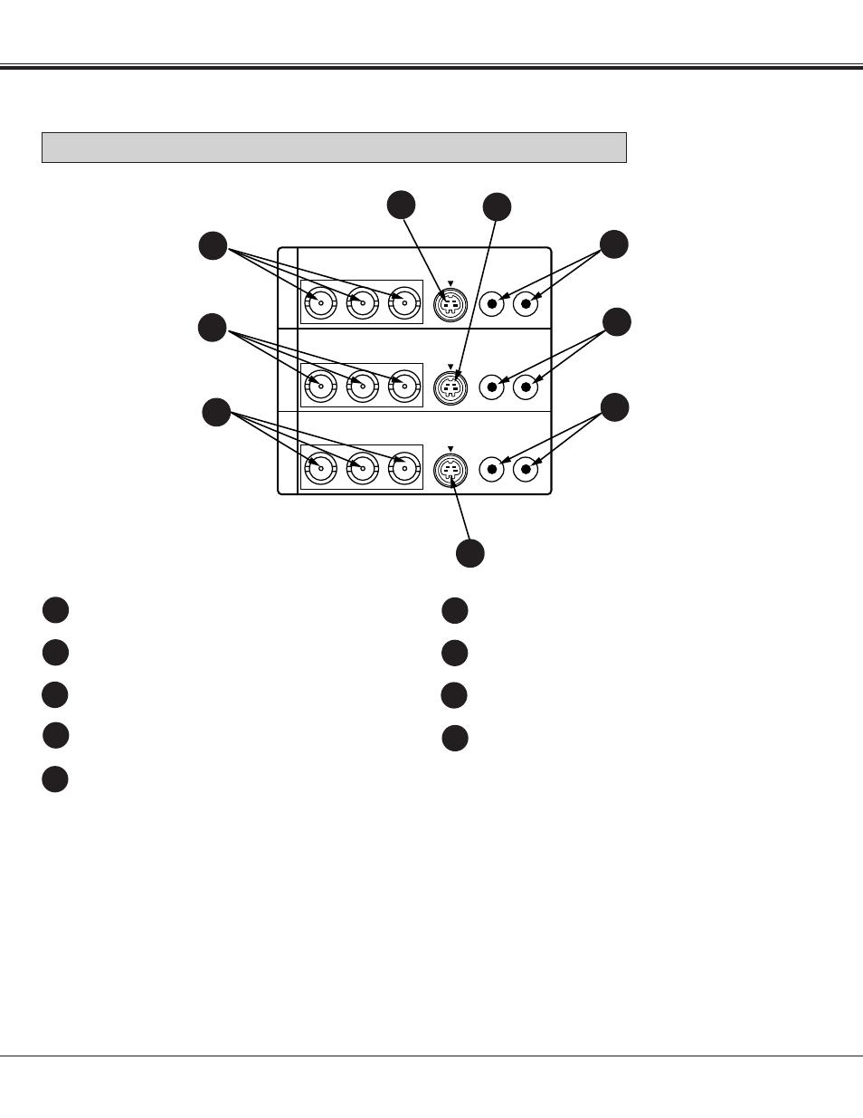 Connecting the projector | Sanyo PLC-XF10NL User Manual | Page 11 / 58