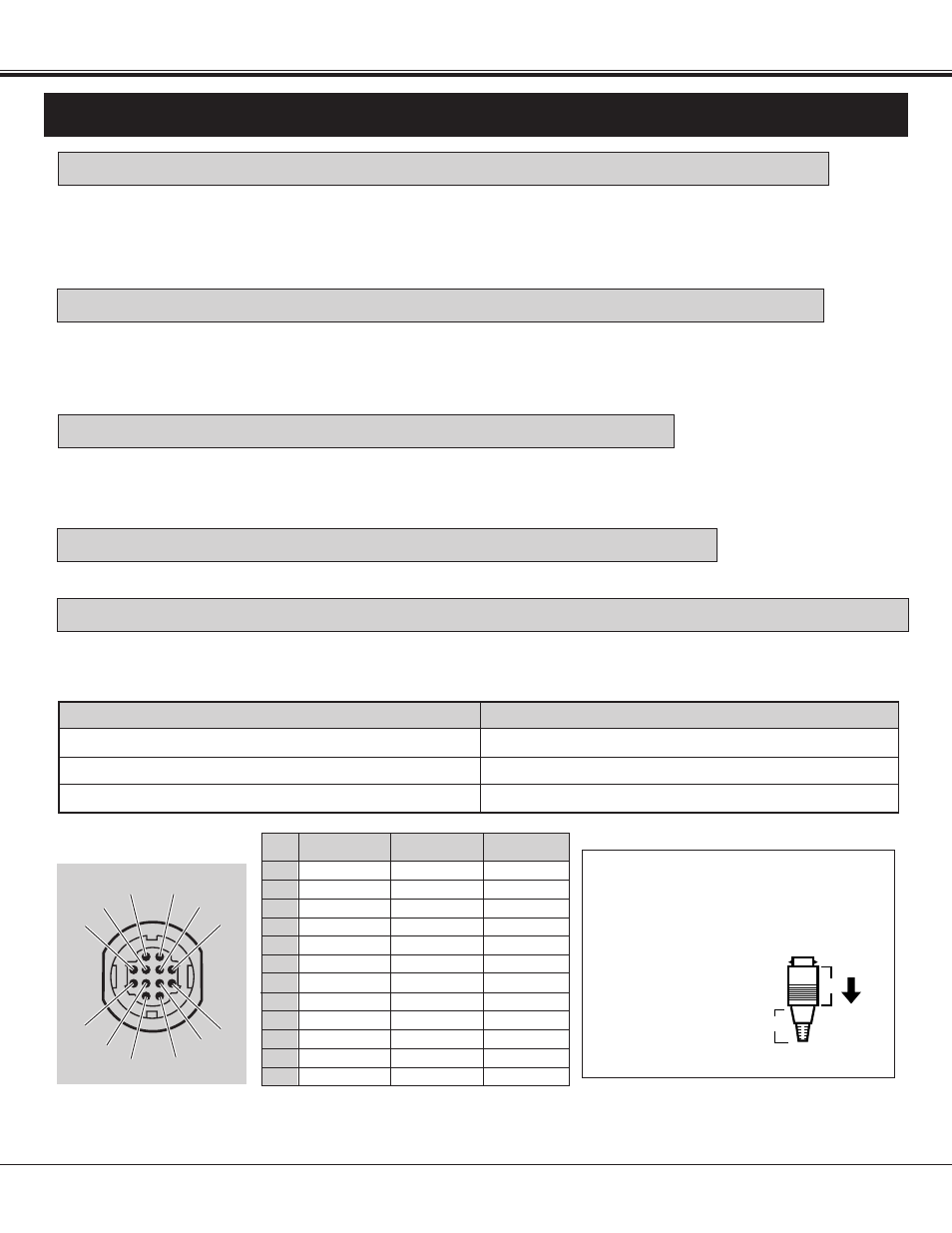 Connecting the computer | Sanyo PLC-XF10NL User Manual | Page 12 / 58