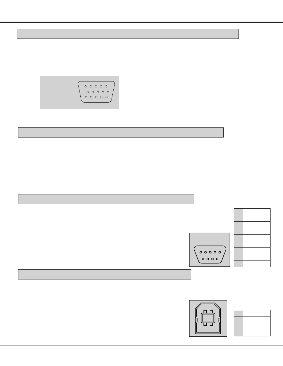 Connecting the projector | Sanyo PLC-XF10NL User Manual | Page 13 / 58