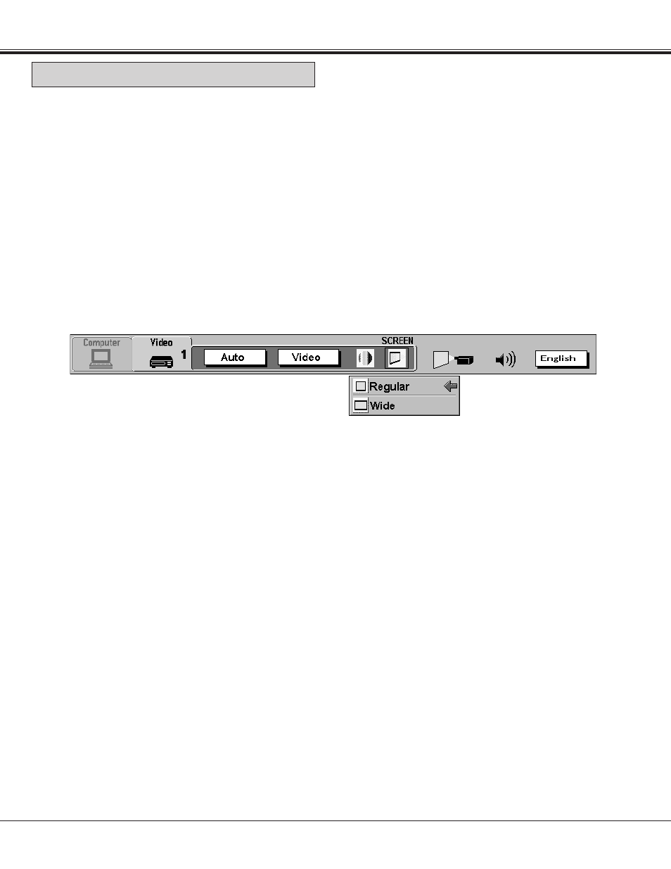 Picture screen adjustment | Sanyo PLC-XF10NL User Manual | Page 39 / 58