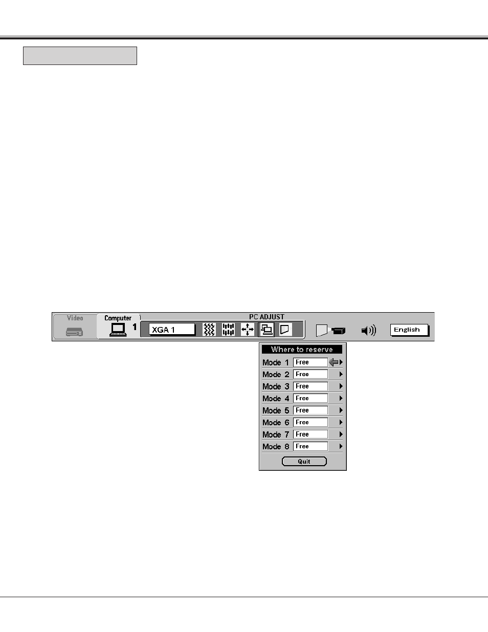 Pc adjustment | Sanyo PLC-XF10NL User Manual | Page 45 / 58