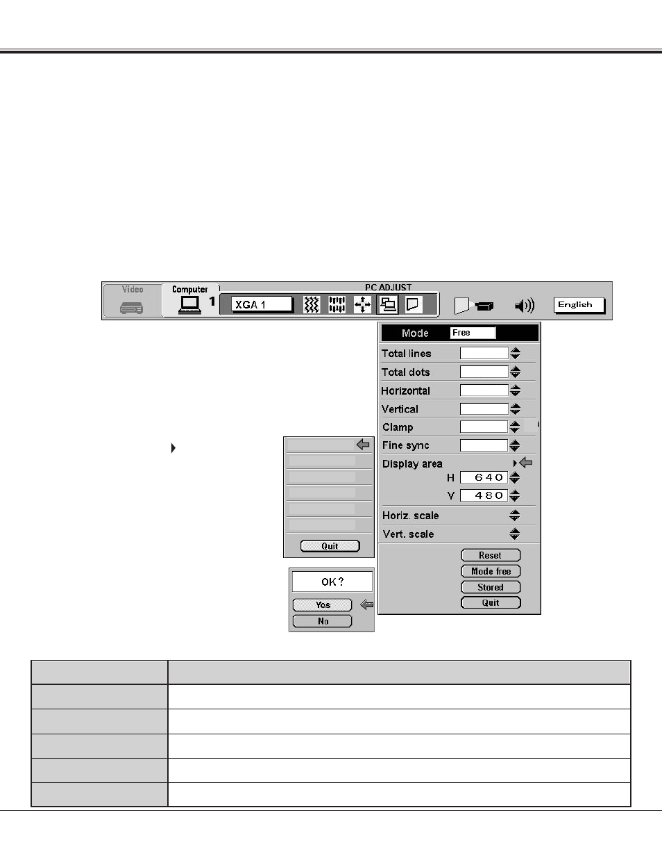 Sanyo PLC-XF10NL User Manual | Page 47 / 58