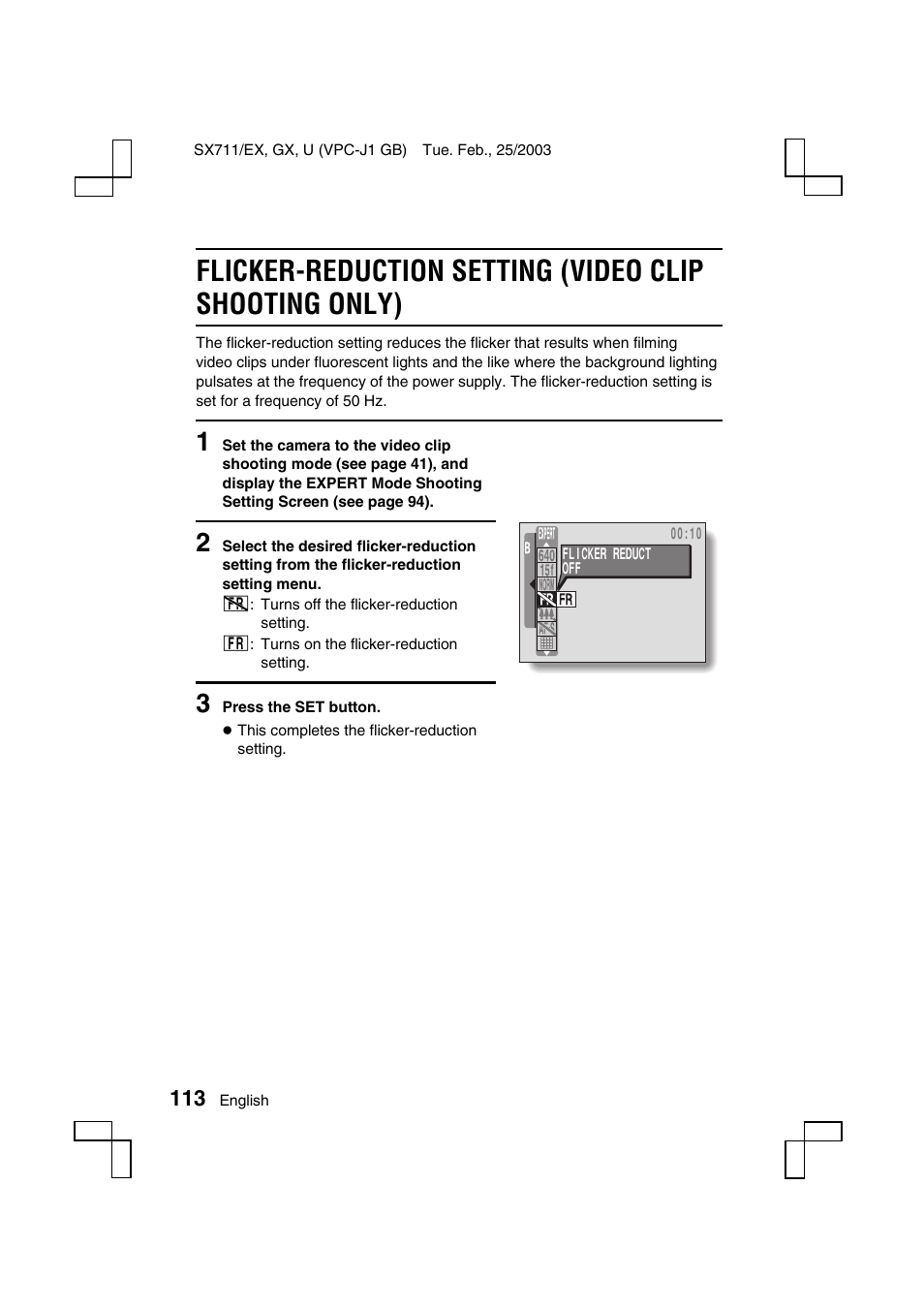 Sanyo VPC-J1 User Manual | Page 116 / 202