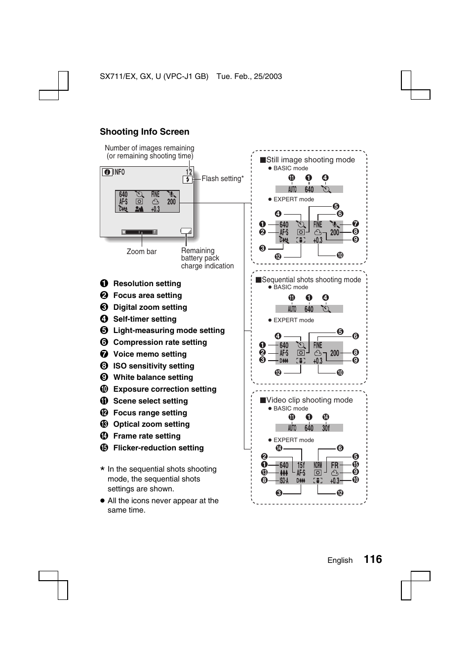 Sanyo VPC-J1 User Manual | Page 119 / 202
