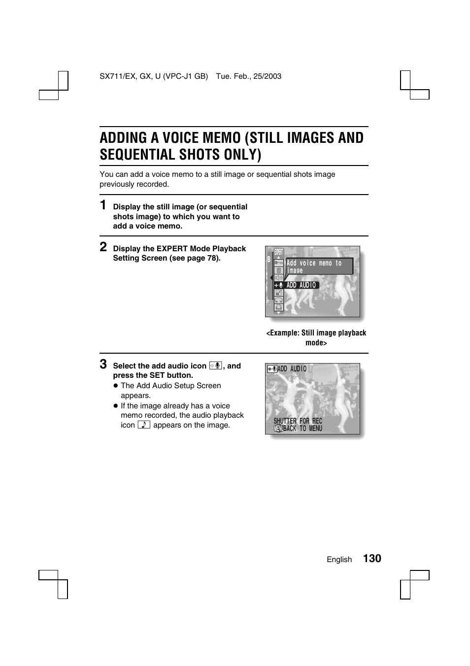 Sanyo VPC-J1 User Manual | Page 133 / 202