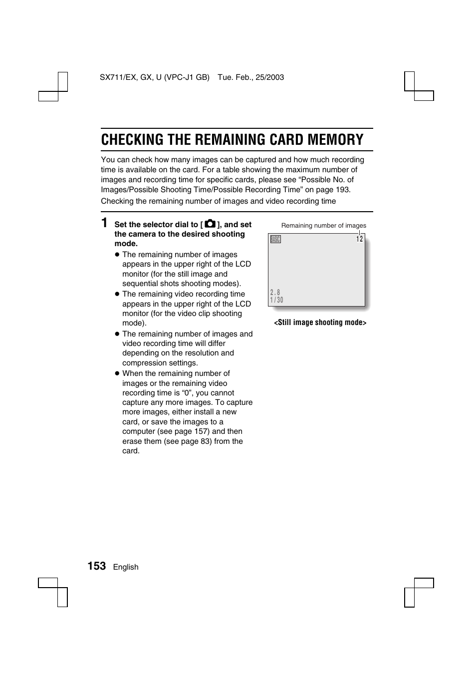 Sanyo VPC-J1 User Manual | Page 156 / 202