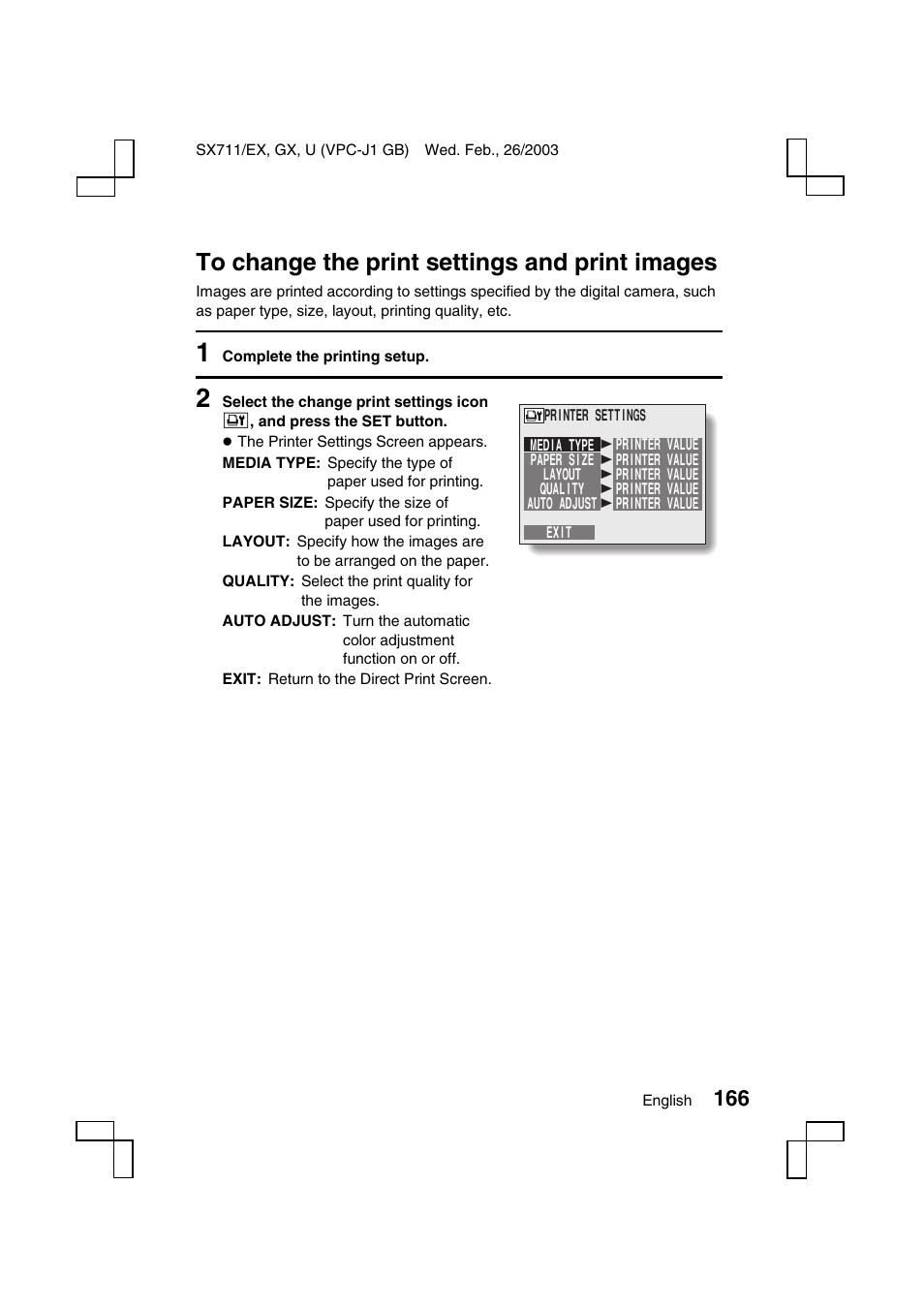 Sanyo VPC-J1 User Manual | Page 169 / 202