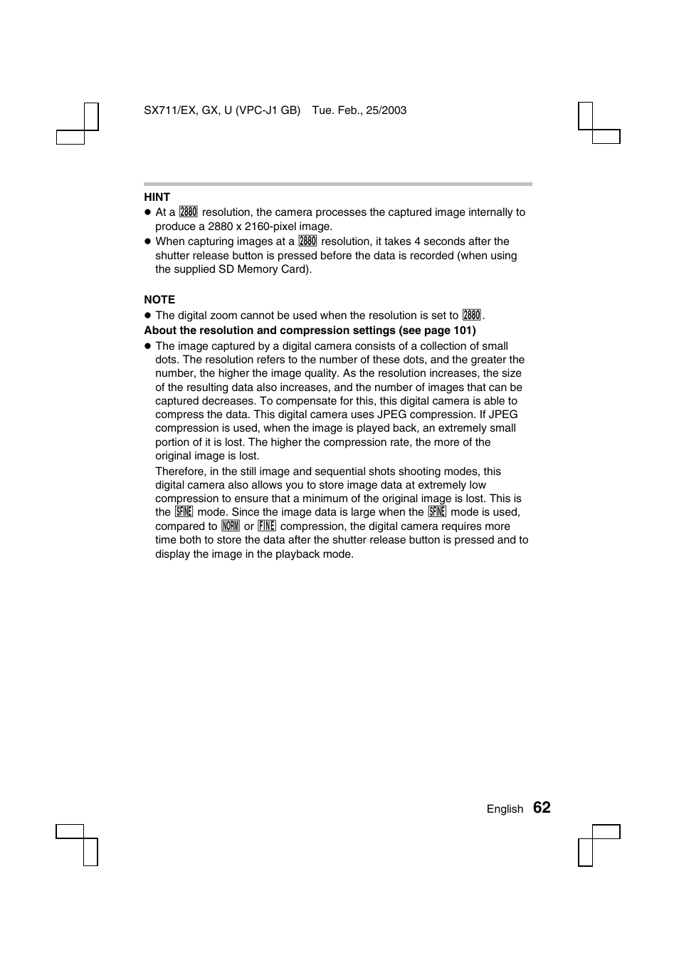 Sanyo VPC-J1 User Manual | Page 65 / 202