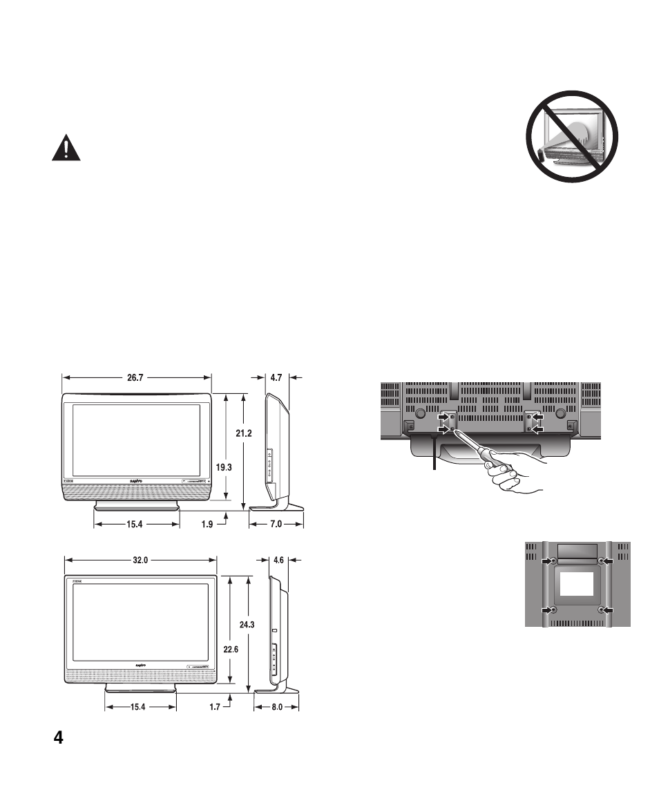 Sanyo DP26647 User Manual | Page 4 / 18