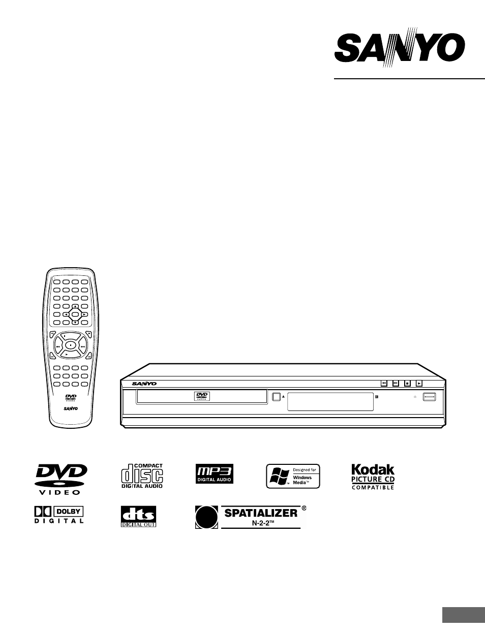 Sanyo DVD-SL25 User Manual | 36 pages