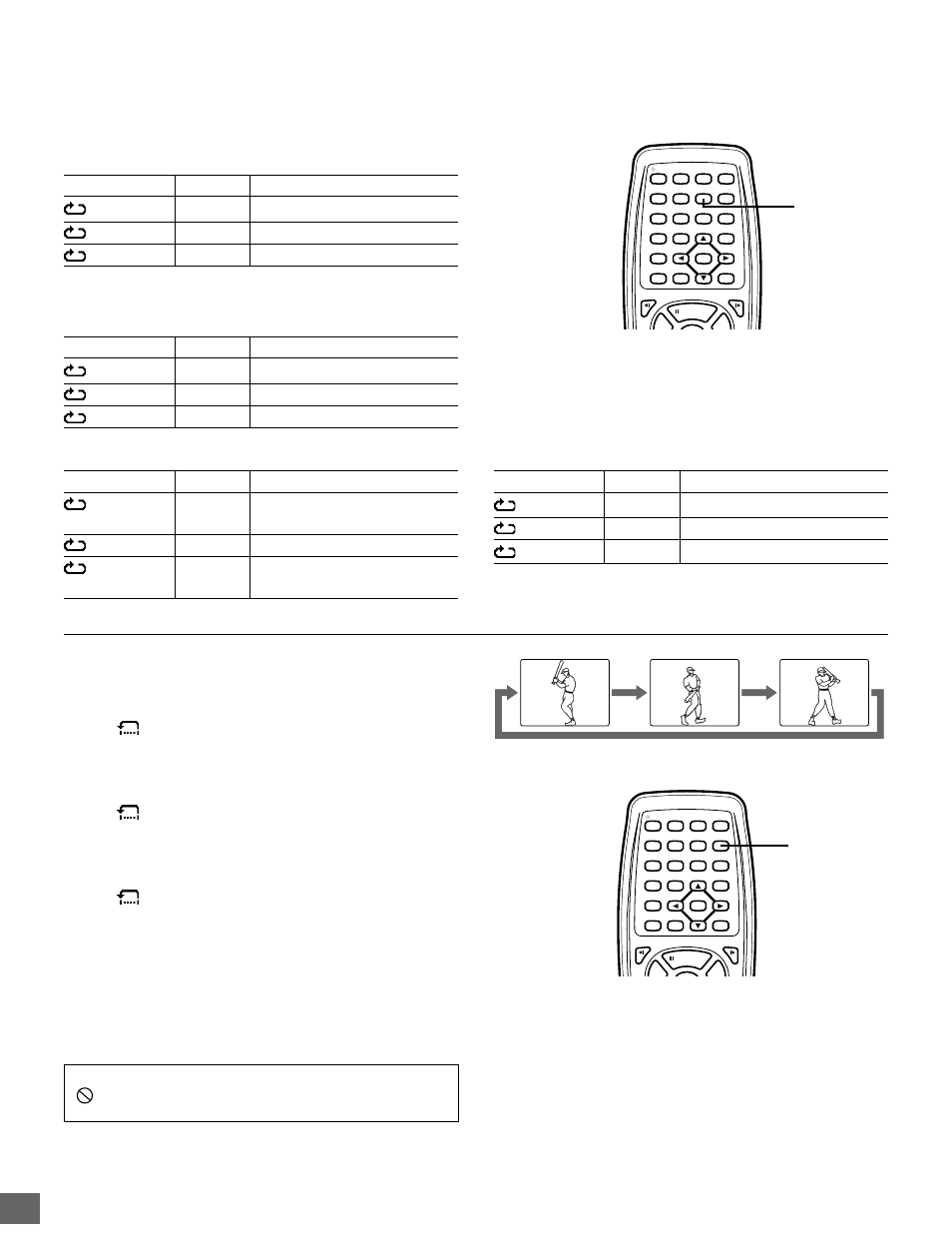Repeat playback, Designated range repeat playback (a-b repeat), A-b repeat | Repeat | Sanyo DVD-SL25 User Manual | Page 20 / 36