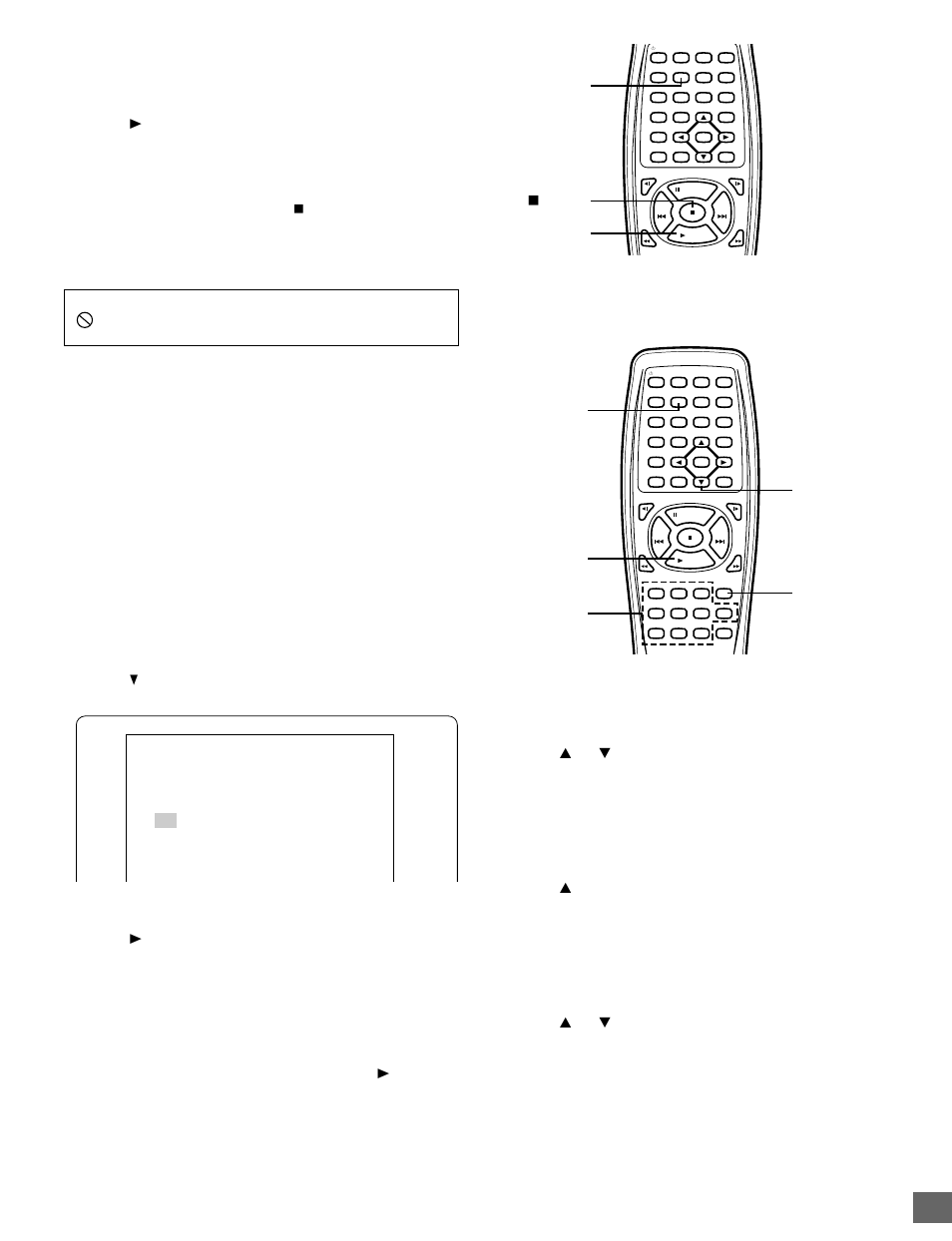 Programmed playback [cd, Random playback [cd, 21 n (stop) | Clear 3 2 5 1, Program mode all clear 1 03 6 | Sanyo DVD-SL25 User Manual | Page 21 / 36