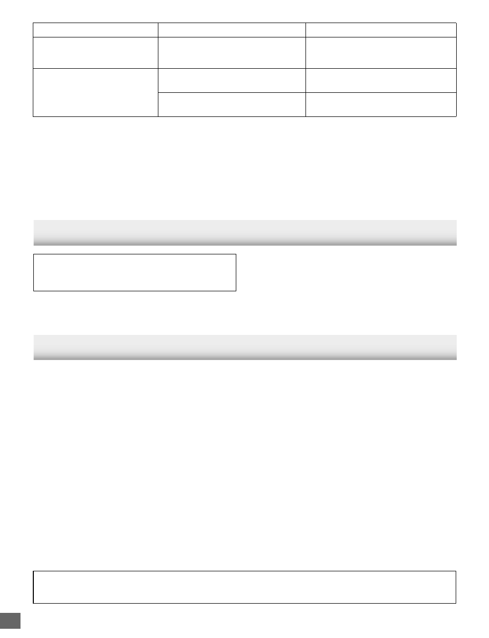 Specifications, Maintenance | Sanyo DVD-SL25 User Manual | Page 34 / 36