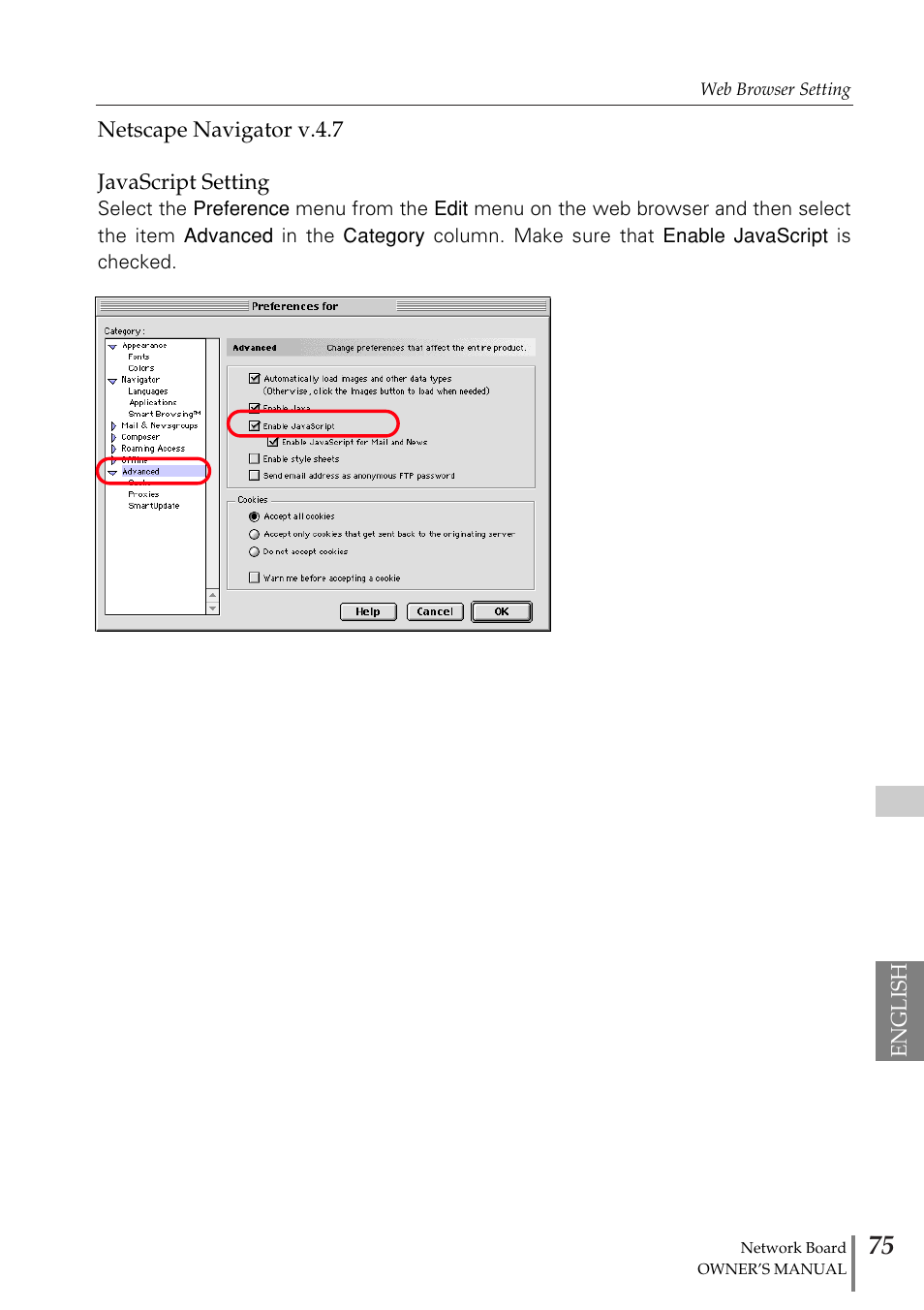 Sanyo POA-MD13NET2 User Manual | Page 163 / 176