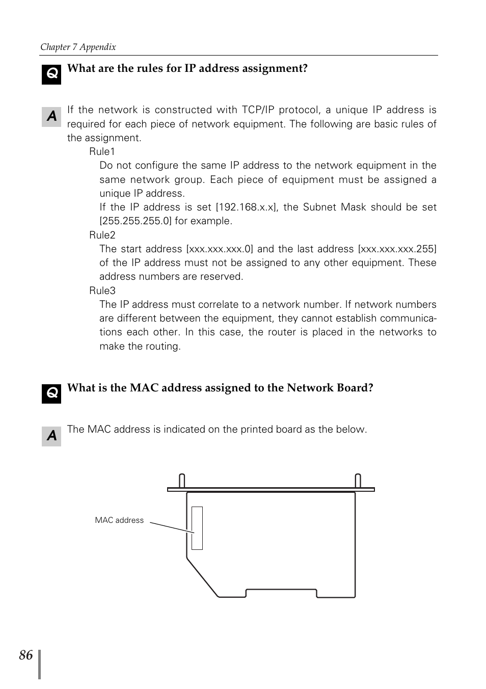 Aq a q | Sanyo POA-MD13NET2 User Manual | Page 174 / 176