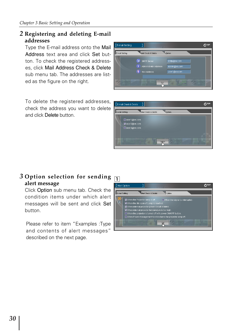 Sanyo POA-MD13NET2 User Manual | Page 30 / 176