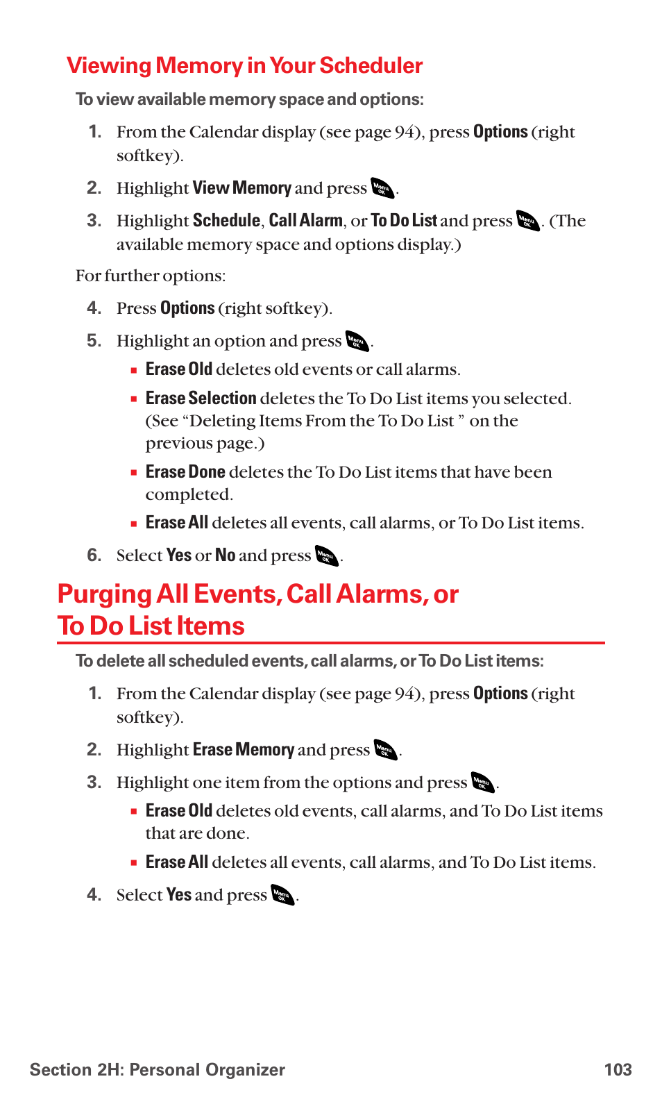 Viewing memory in your scheduler | Sanyo PCS VISION RL-4920 User Manual | Page 115 / 258