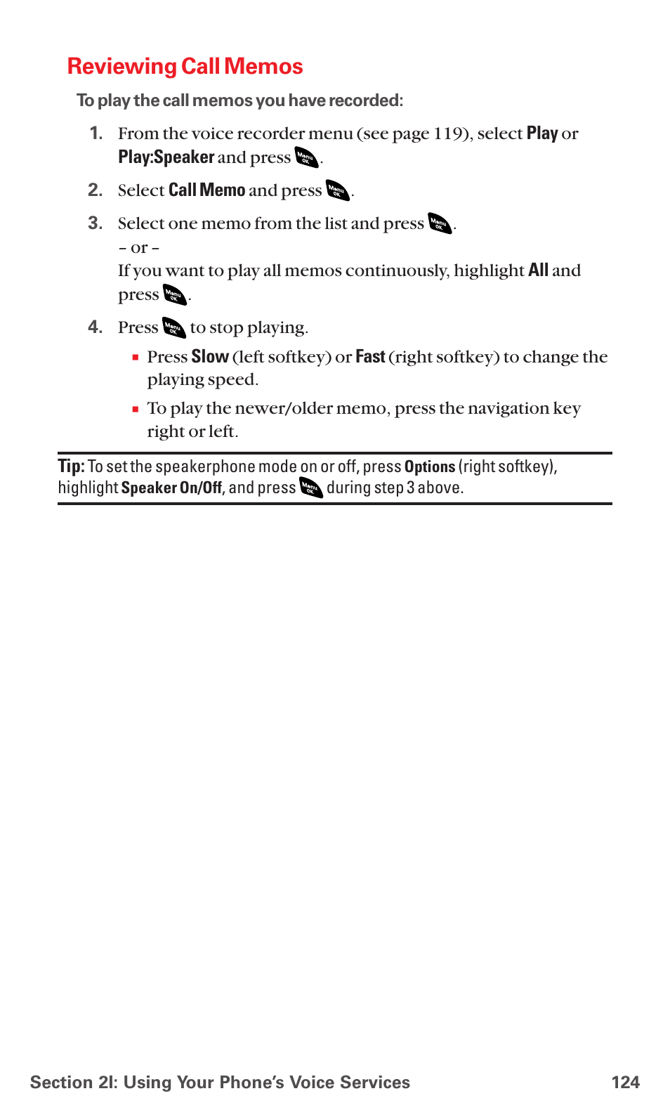 Reviewing call memos | Sanyo PCS VISION RL-4920 User Manual | Page 136 / 258