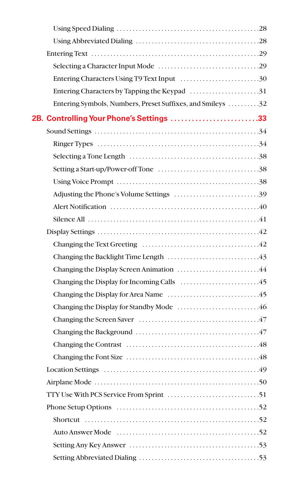 Sanyo PCS VISION RL-4920 User Manual | Page 3 / 258
