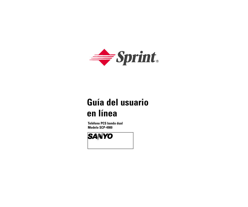 Guía del usuario en línea | Sanyo SCP 4900 User Manual | Page 102 / 202