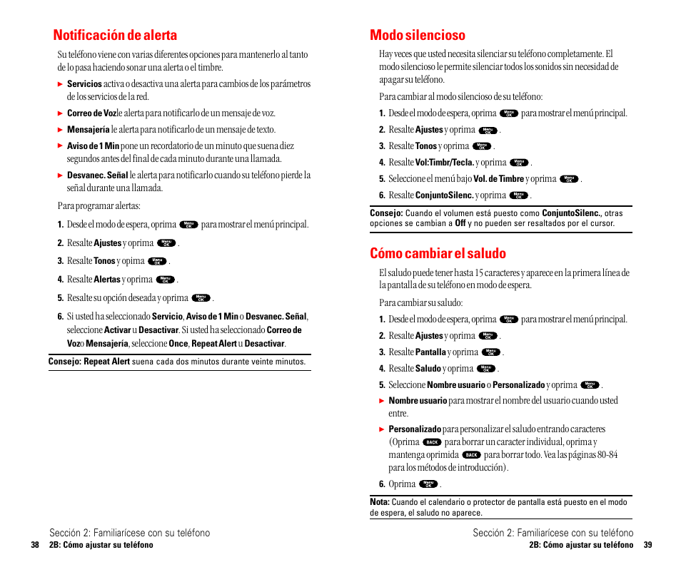 Directorio telefónico, Pcs vision, Los archivos bajados | Su teléfono a través de sms, Modo silencioso, Cómo cambiar el saludo, Notificación de alerta | Sanyo SCP 4900 User Manual | Page 126 / 202